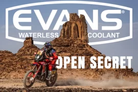 Evans Coolant Open Secret Dakar Rally