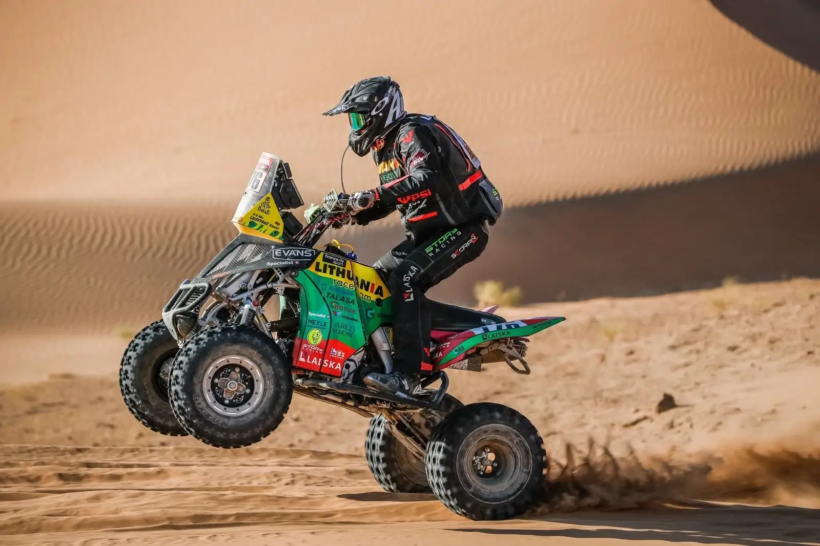 Laisvydas Kancius Dakar Rally Evans Coolant PowerSports