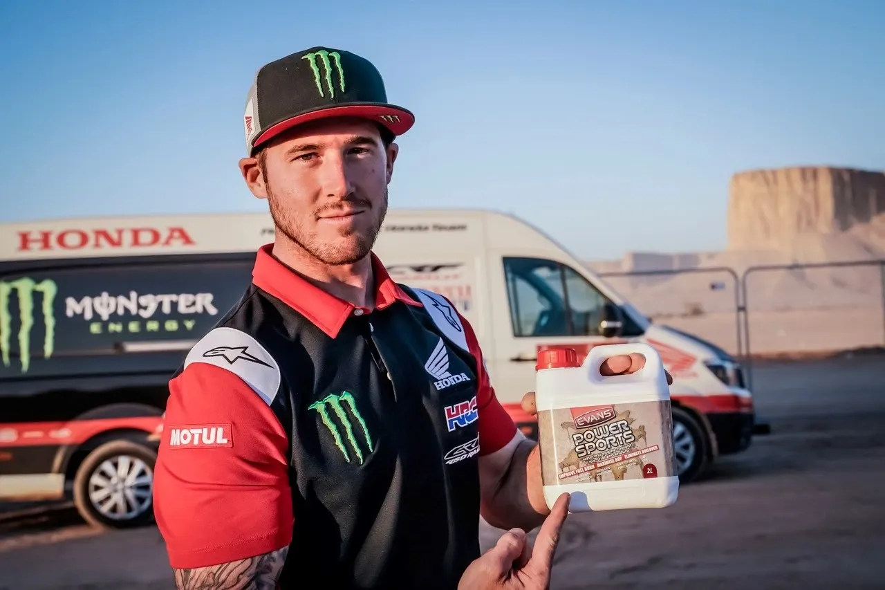 Ricky Brabec Evans Coolant PowerSports Dakar rally